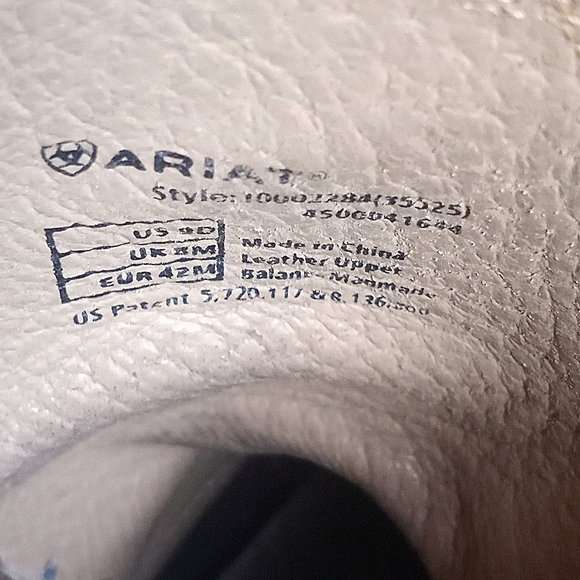 Ariat Men Brown Boots Size 9 - Picture 11 of 12